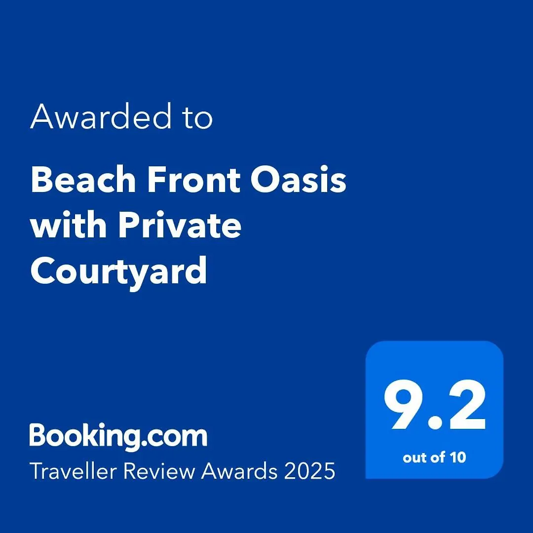 Beach Front Oasis With Private Courtyard غولد كوست
